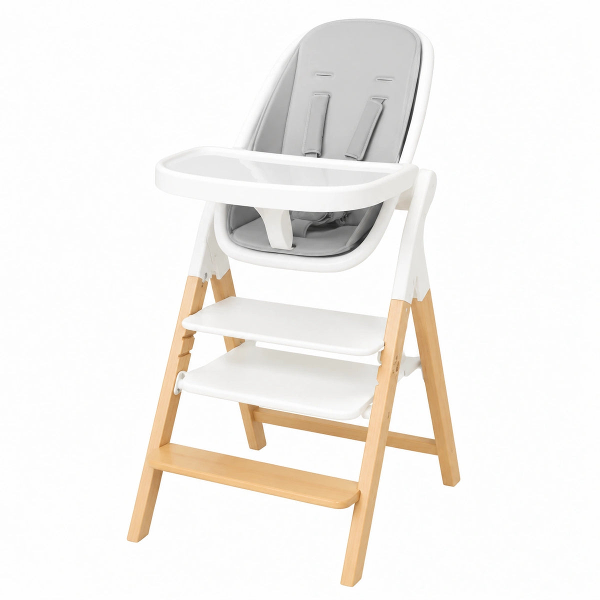 Twinly - Seggiolone Evolutivo 5-in-1 con Funzione Dondolo e Torre di Apprendimento